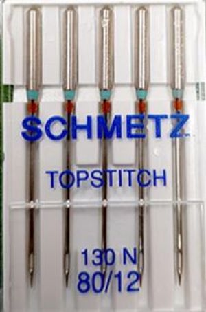 Schmetz Top Stitch Machine Needle 80/12